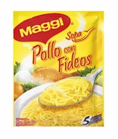 Sopa Maggi Pollo con Fideos 70 grs.