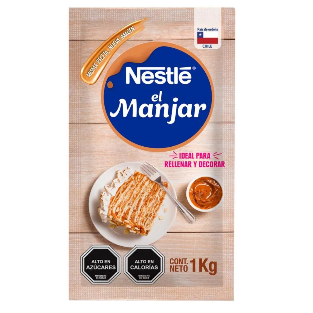 Manjar Nestlé 1 kg.