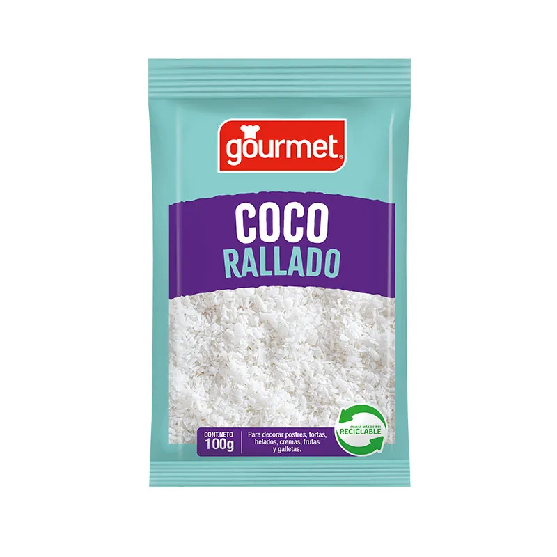 Coco Rallado Blanco Gourmet 100 grs.