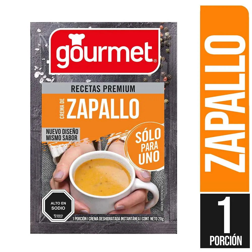Crema Gourmet para Uno Zapallo 20 g