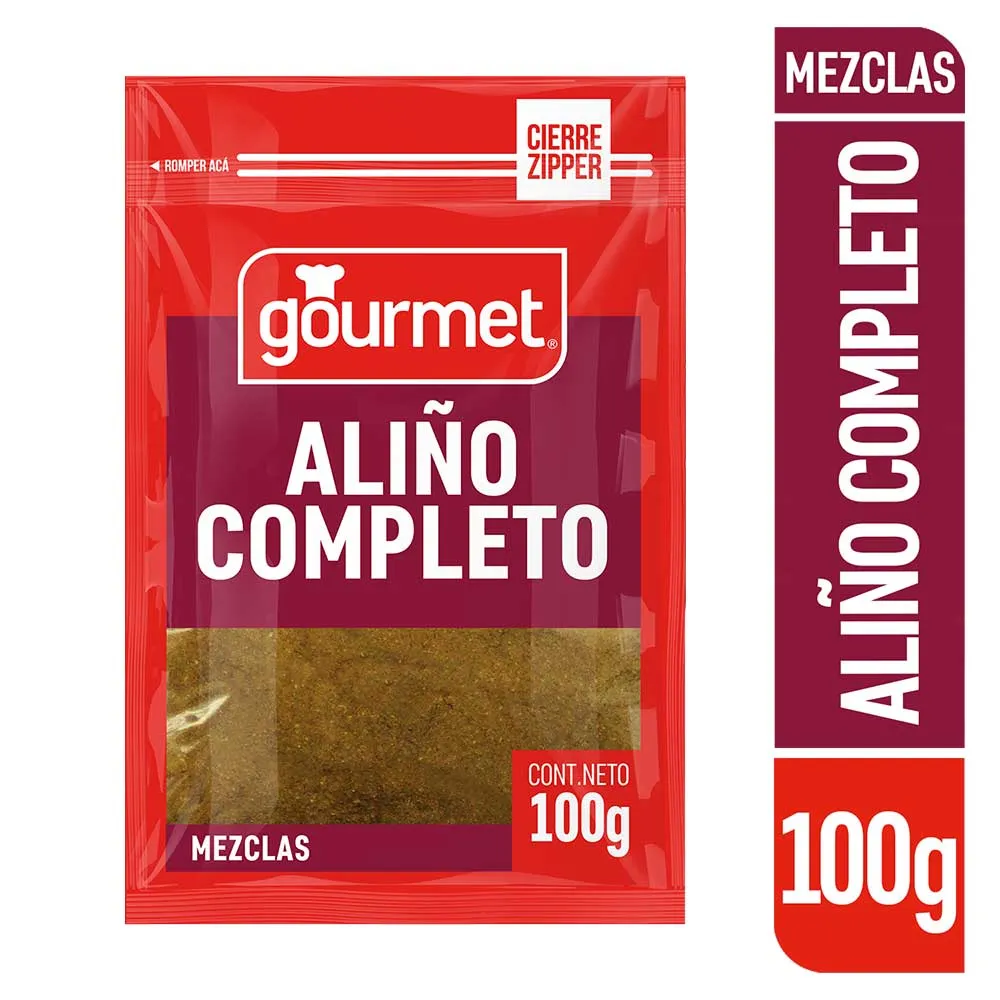 Condimento Gourmet Aliño Completo 100 grs.