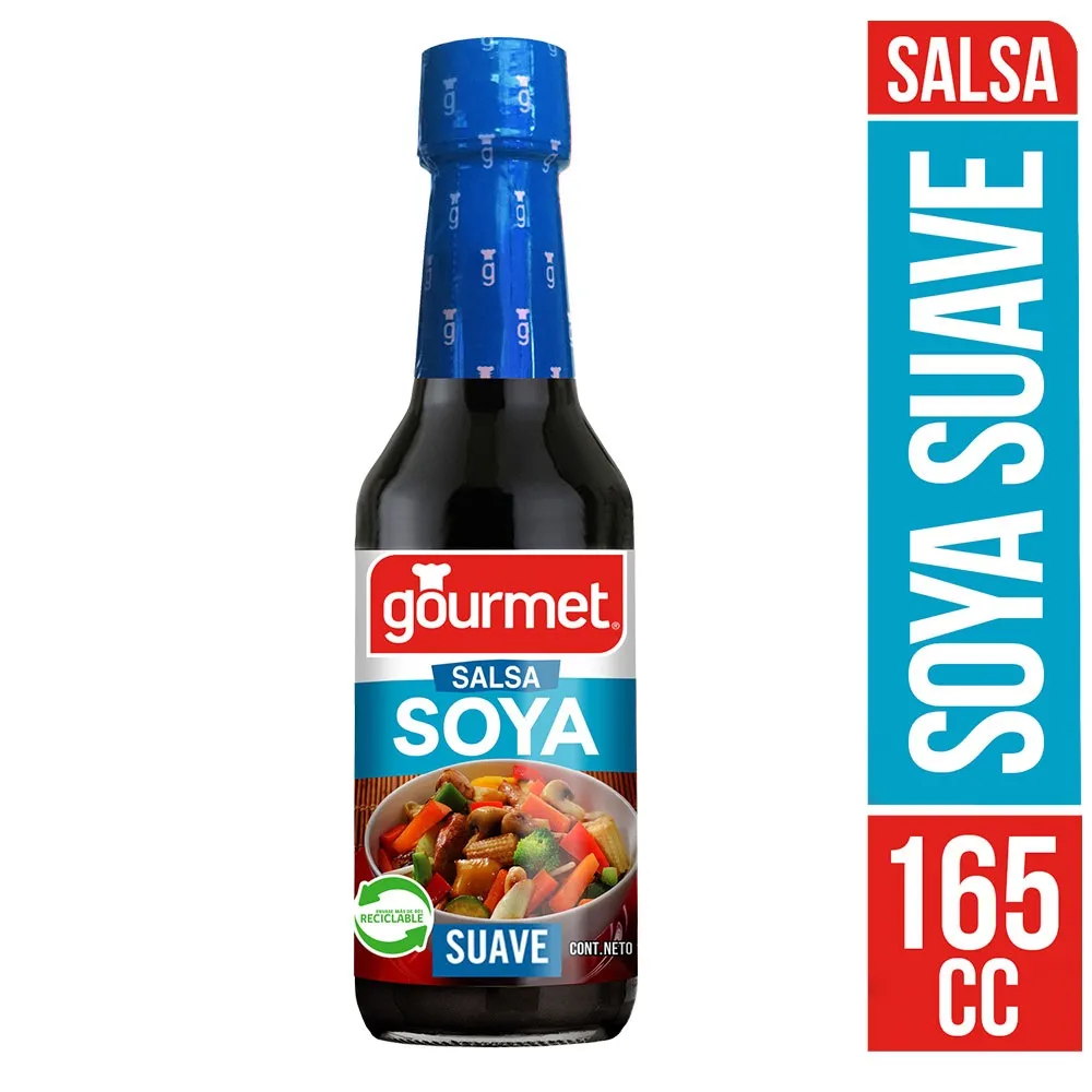 Salsa Soya Suave Gourmet 165 ml