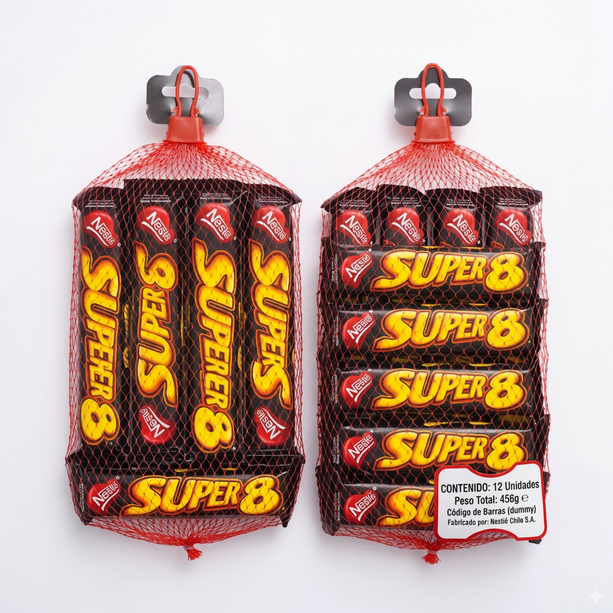 Malla Nestlé Super Ocho 12 un