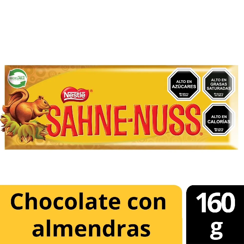 Chocolate Nestlé Sahnenuss 160 g