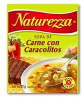 Sopa Naturezza Caracolitos 55 grs.