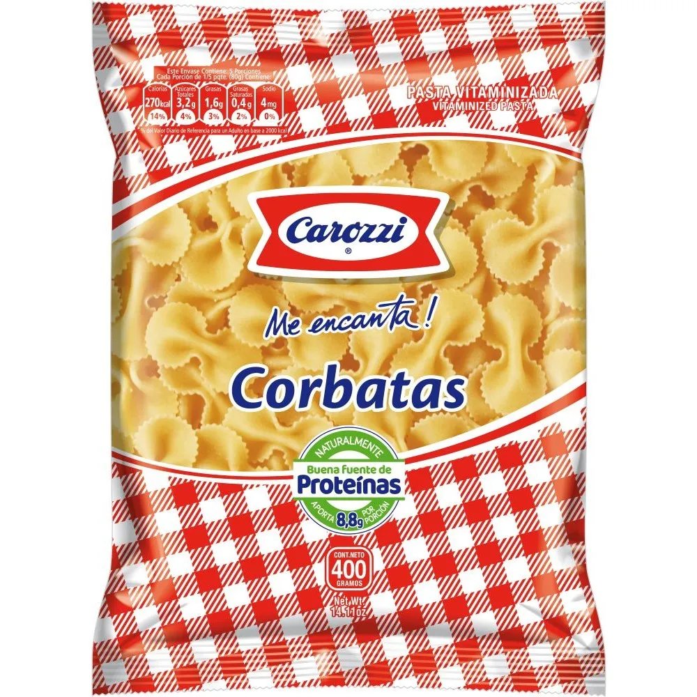 Corbata Carozzi 400 g