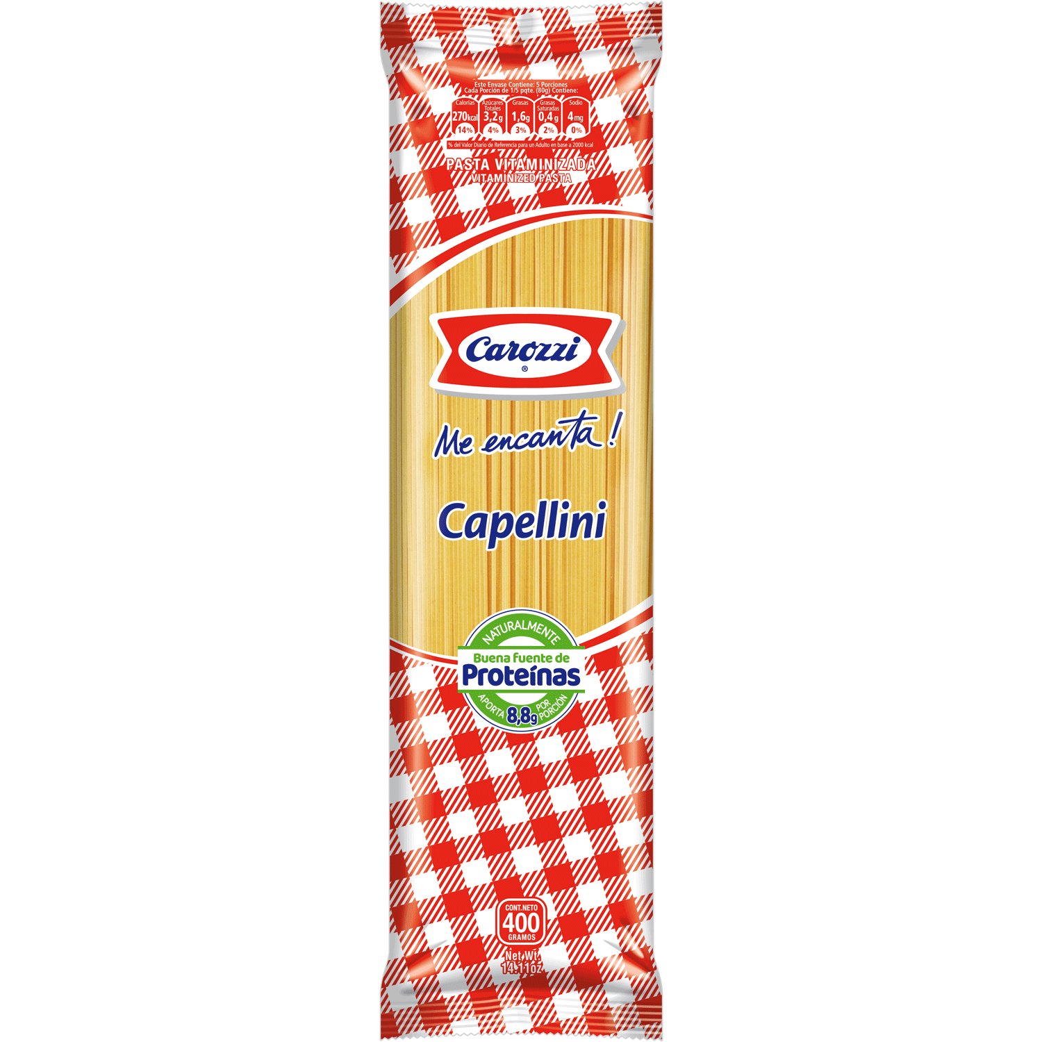 Carozzi Capellini 400 grs.