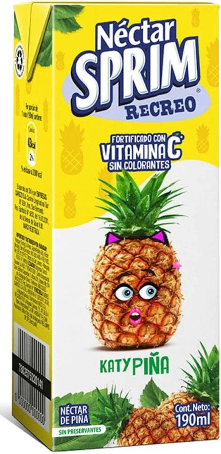 Néctar Sprim Pack Piña 190 ml