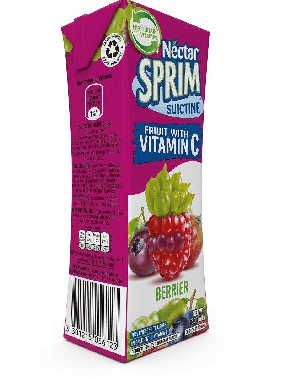 Néctar Sprim Slim Berries 190 ml