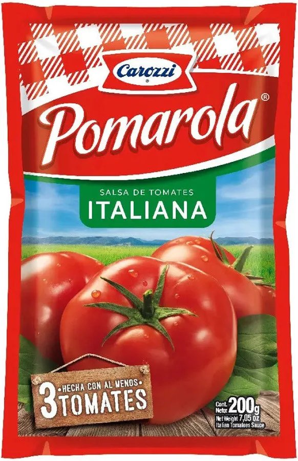Salsa Pomarola Sachet 200 grs.
