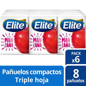 Pañuelo Elite Aromas Surtidos 36 Paquetes de 6 un
