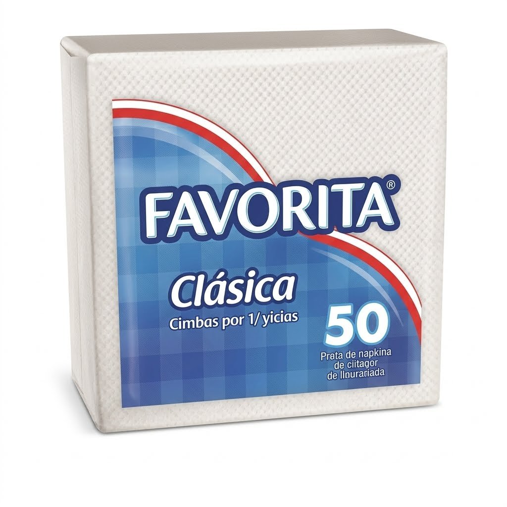 Servilleta Favorita Cock 50 unidades.