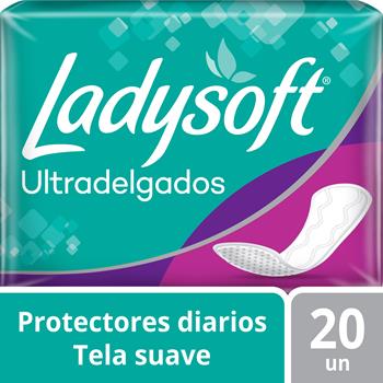 Protector Diario Ladysoft Ultra Delgado 20 un