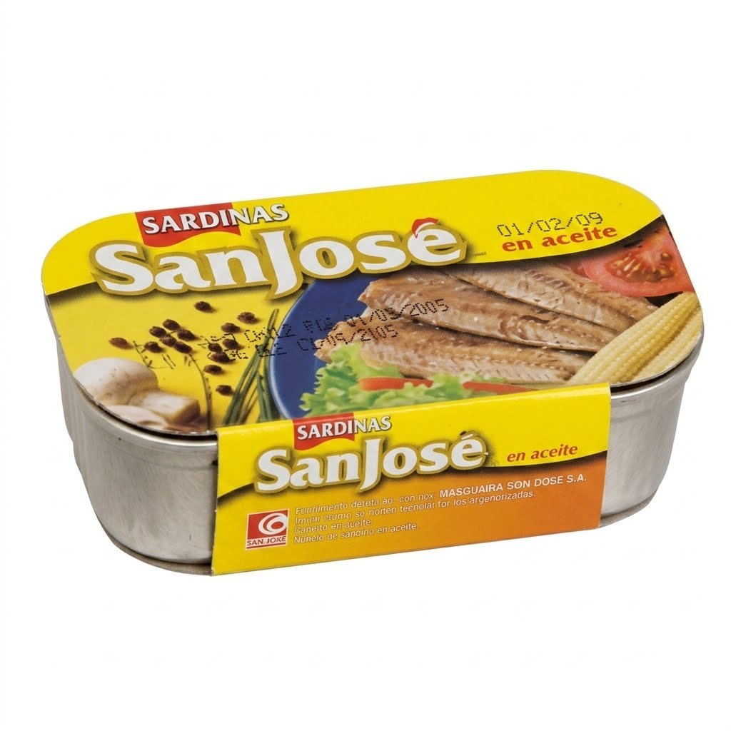 Sardina San José Aceite 125 grs.