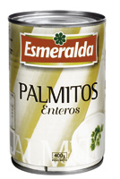 Palmitos Esmeralda Entero 400 grs.