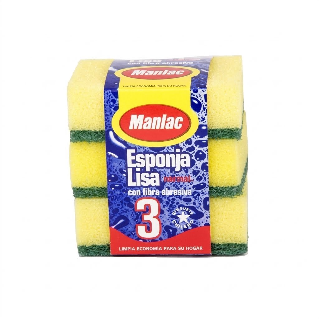 Esponja Manlac Lisa 3 un