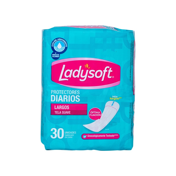 Protector Diario Ladysoft Largo 30 un