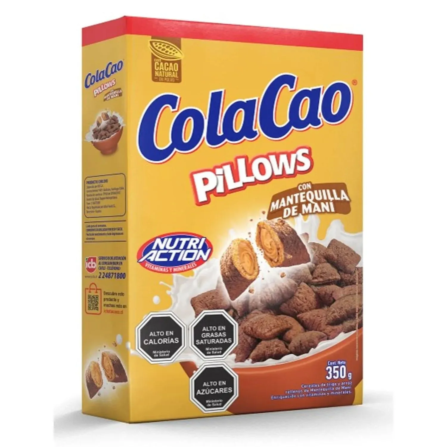 Cereal Pillows Manjar 350 grs.