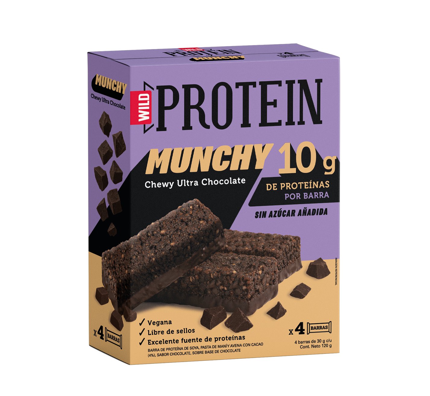 Barra Wild Munchy 10 g 4 un