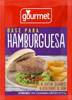 Base Gourmet Hamburguesa 90 grs.