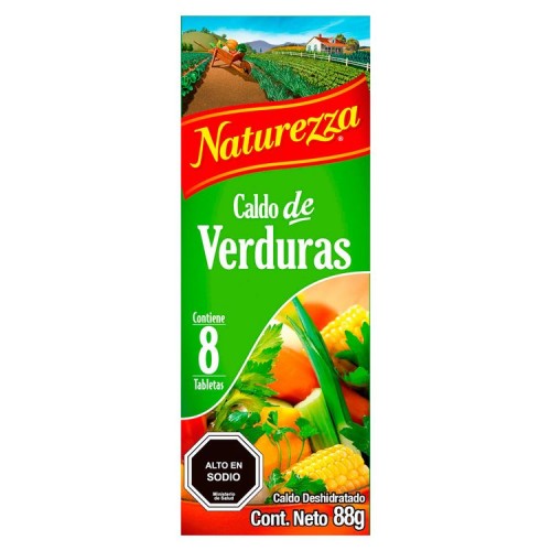 Caldo Naturezza Verduras 8 un