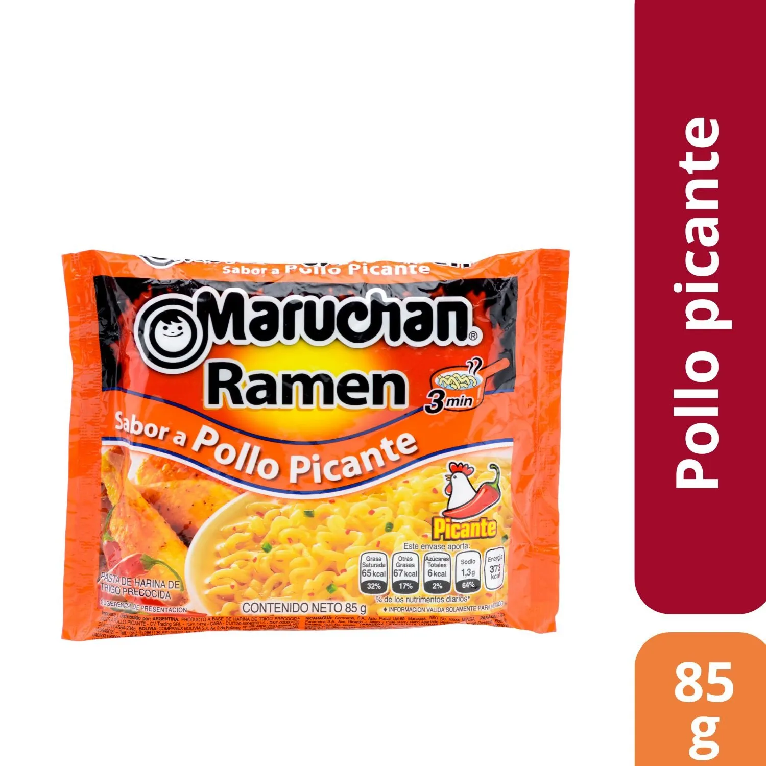 Maruchan Ramen Pollo Picante 85 grs.