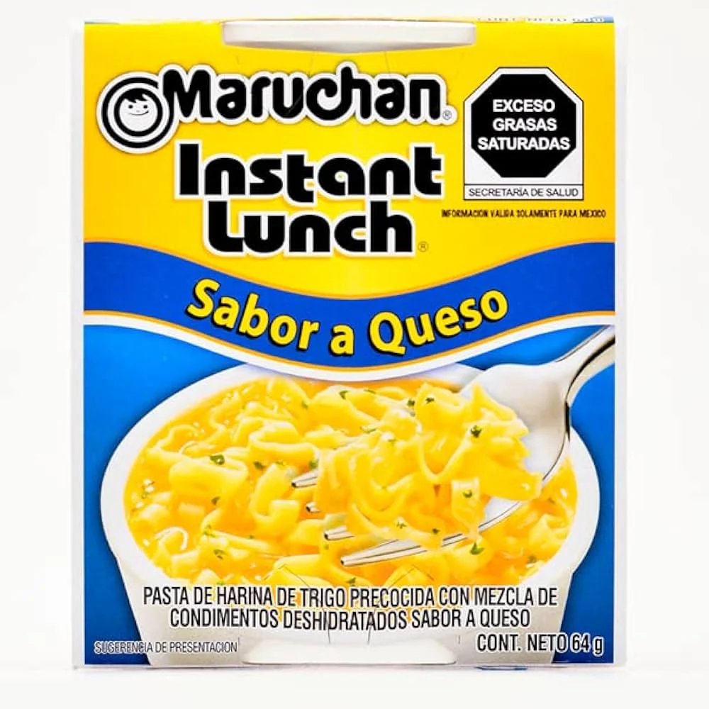 Maruchan Lunch Queso 64 grs.