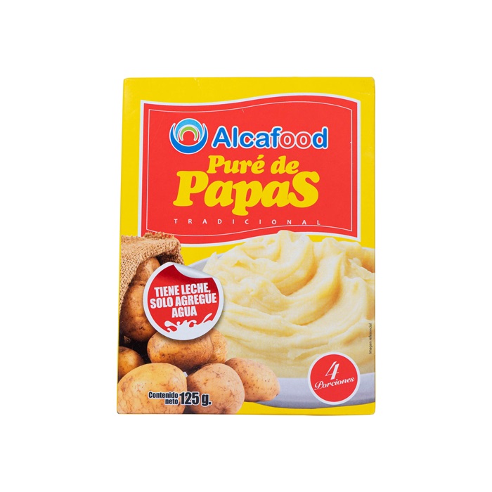 Puré Alcafood con Leche 125 grs.