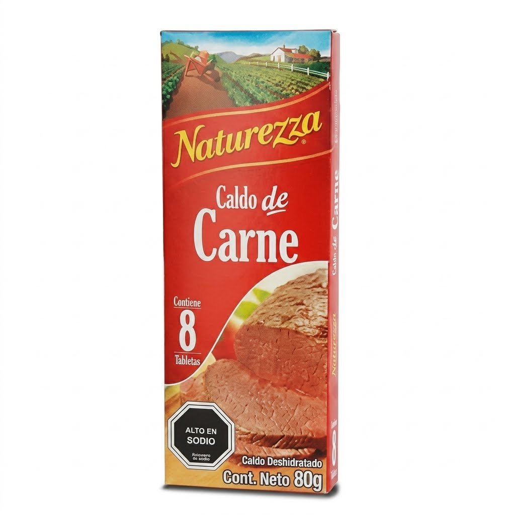 Caldo Naturezza Carne 8 un
