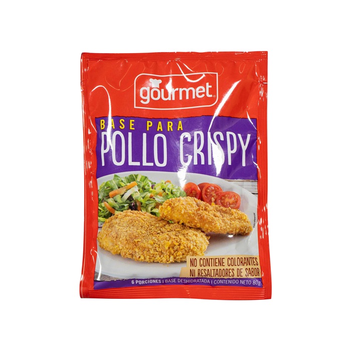 Base Gourmet Pollo Crispy 80 g