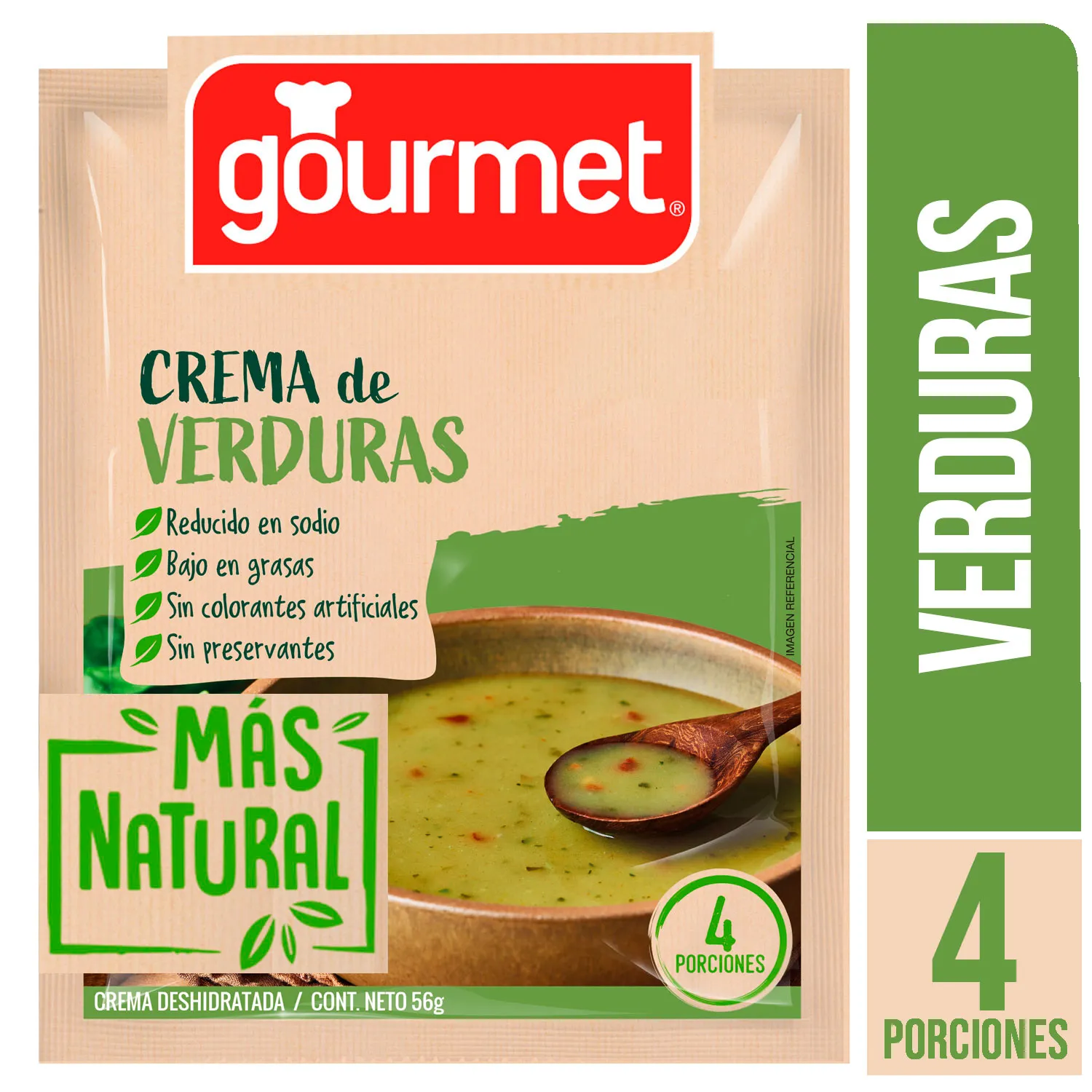 Crema Gourmet Verduras 56 g