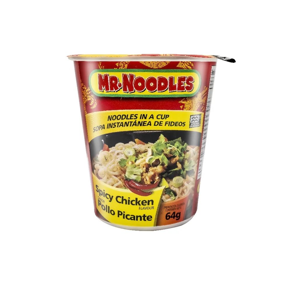 Ramen Mr. Noodles Pollo Picante 85 grs.