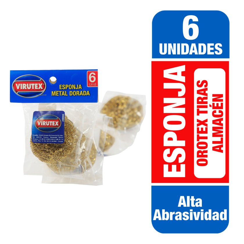 Esponja Virutex Tira 6 un