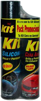 Silicona Kit Spray + Cera