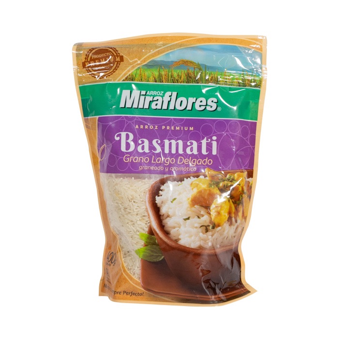 Arroz Miraflores Basmati 400 grs.