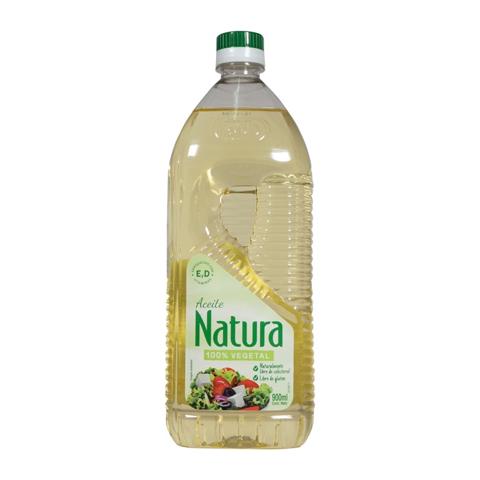 Aceite Vegetal Natura 900 ml