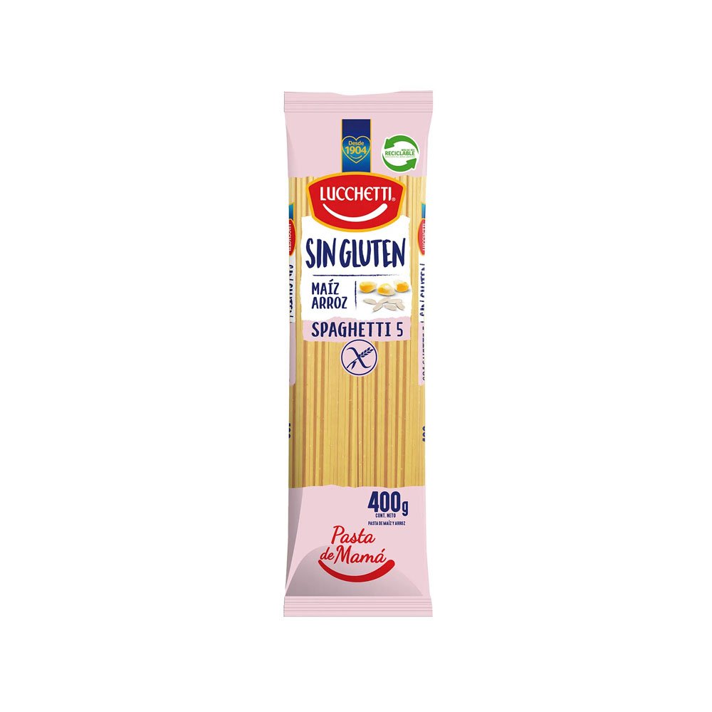 Lucchetti sin Gluten Spaghetti 400 grs.