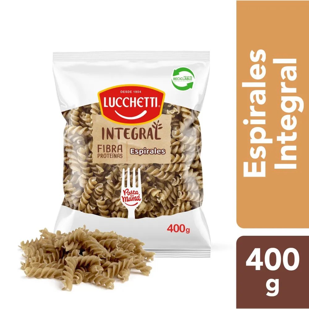 Integral Lucchetti Espiral 400 g