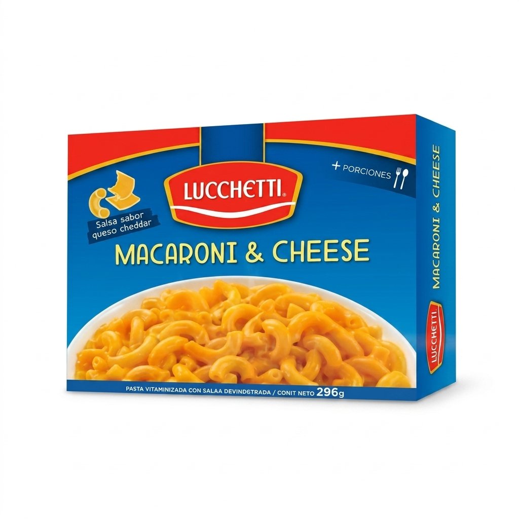 Macaroni&cheese Lucchetti 296 g