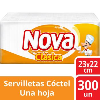 Servilleta Nova Familiar 300 unidades.