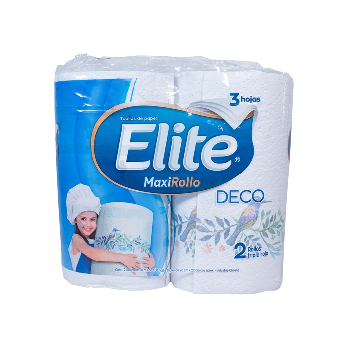 Toalla Elite Deco 20 mts. 2Rollos