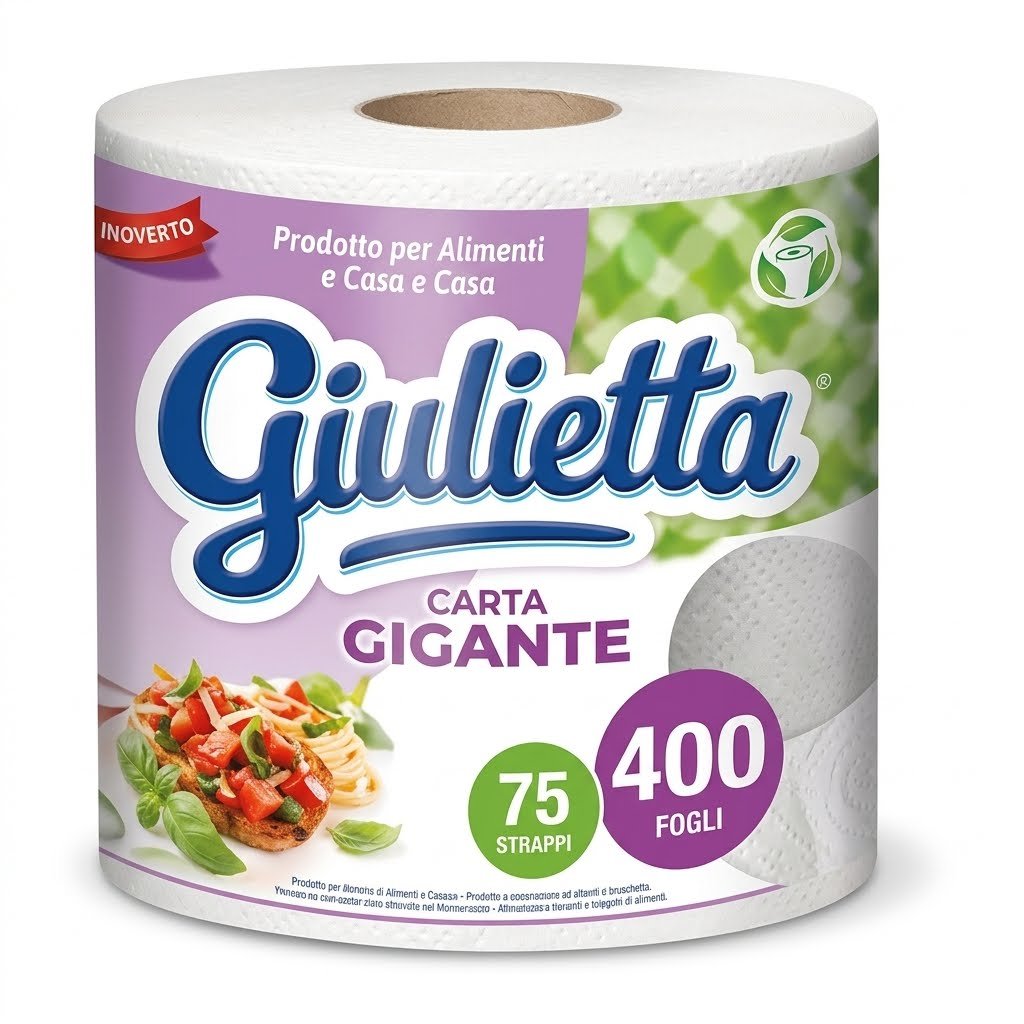 Toalla Papel Giulietta Doble Hoja 76 mts.