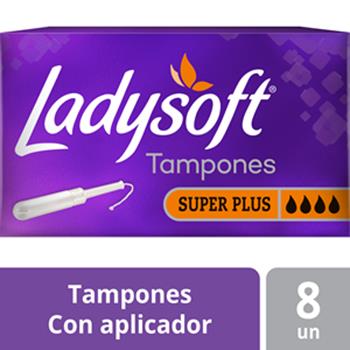 Tampón Ladysoft Plus 8 un