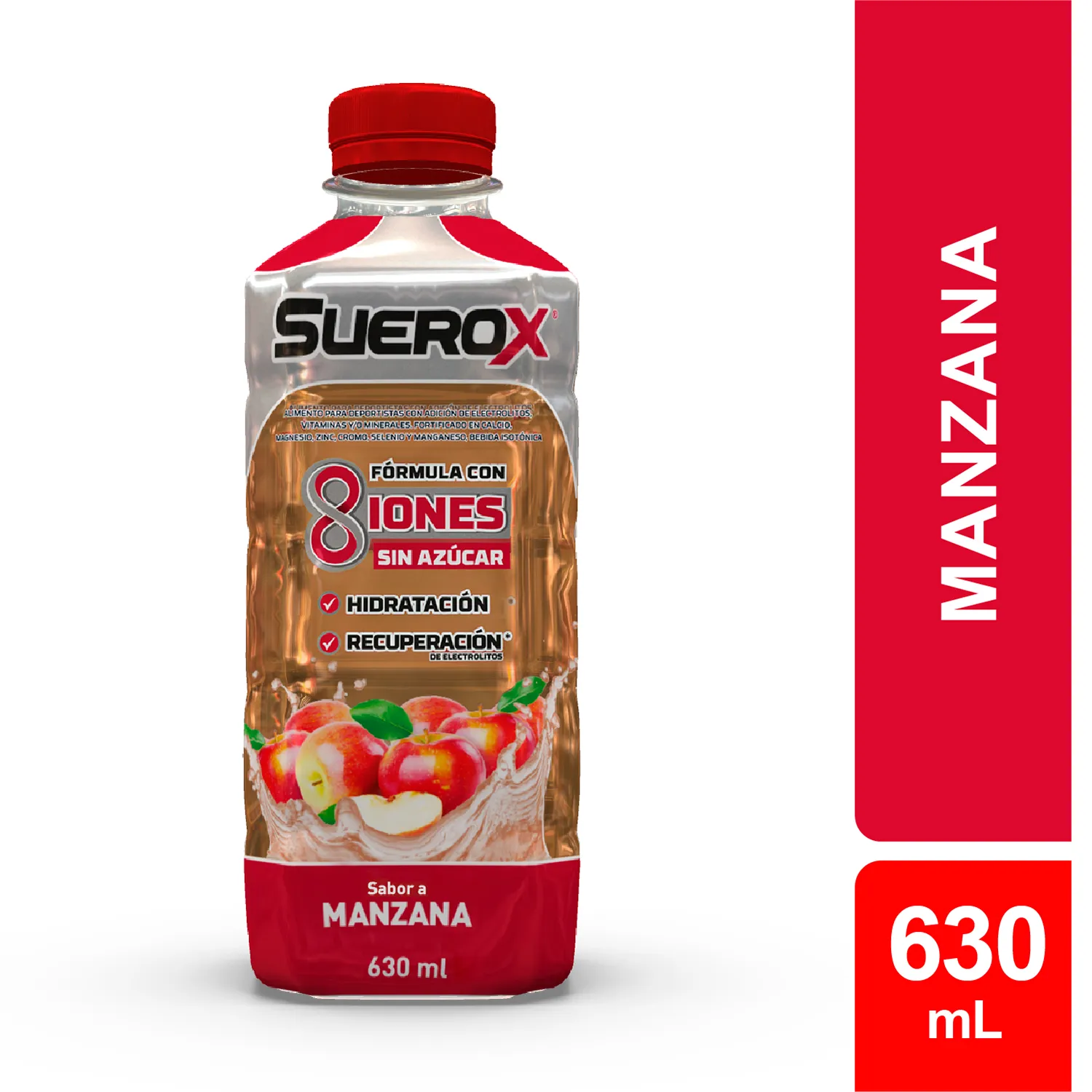 Suerox Manzana 630 ml