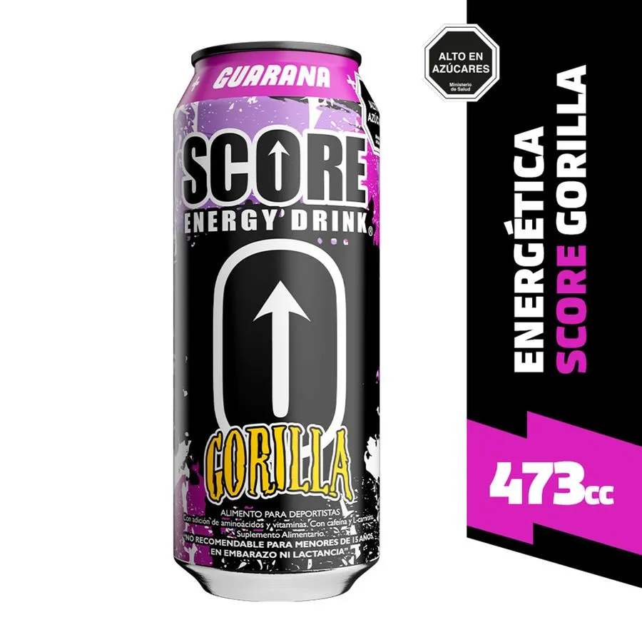 Energética Score Gorilla 473 ml