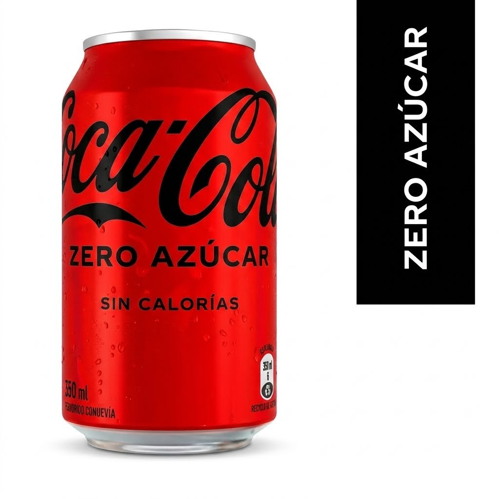 Bebida Coca Cola Zero 350 ml