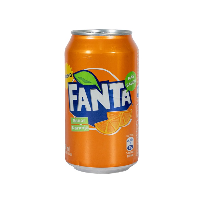 Bebida Fanta Lata 350 grs.