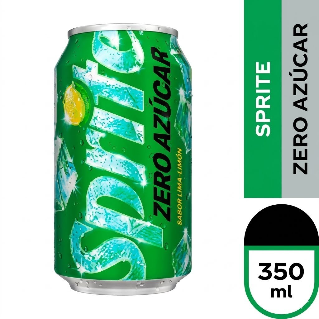 Bebida Sprite Zero Lata 350 ml