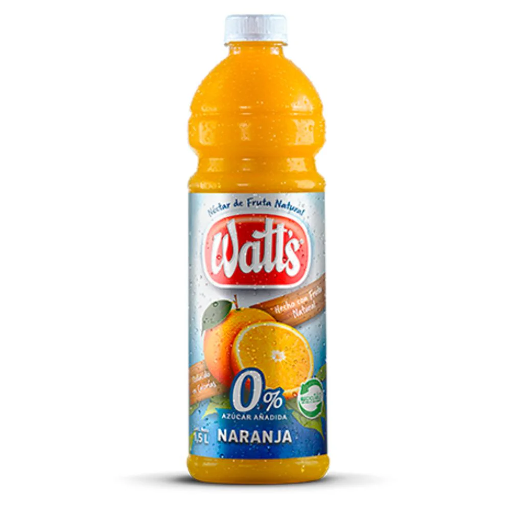 Néctar Watts Naranja Light 1.5 L