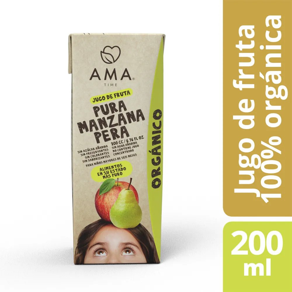 Jugo Ama Manzana Pera 200 ml